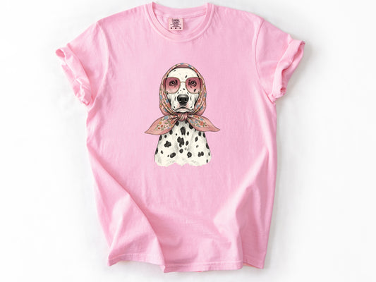 Dalmatian in a Scarf Tee