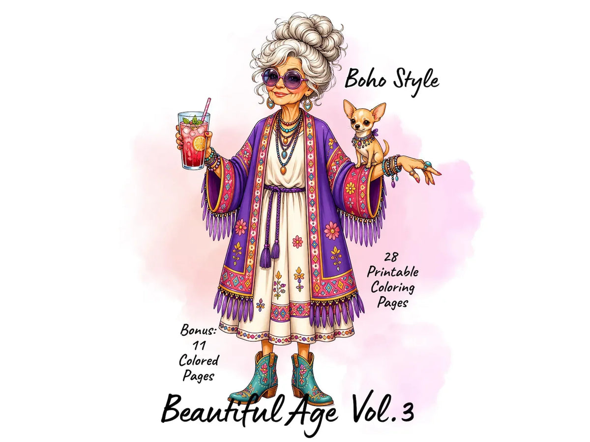 Beautiful Age 3 (Boho Style)