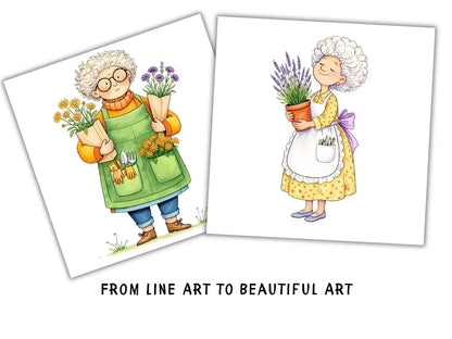 Blooming Grandmas