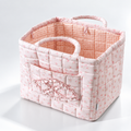 Pink Gingham Rose